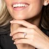 18ct White Gold Brilliant Cut 0.33ct Diamond Halo Ring