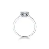 18ct White Gold Brilliant Cut 0.70ct Diamond Cluster Ring