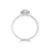18ct White Gold Brilliant Cut 0.25ct Diamond Cluster Ring
