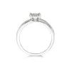 9ct White Gold Brilliant Cut 0.20ct Diamond Cluster Ring