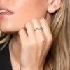 9ct White Gold Brilliant Cut 0.20ct Diamond Cluster Ring
