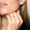 9ct White Gold Brilliant Cut 0.20ct Diamond Cluster Ring