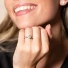 9ct White Gold Brilliant Cut 0.30ct Diamond Cluster Ring