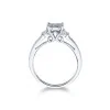 9ct White Gold Brilliant Cut 0.50ct Diamond Cluster Ring