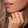9ct White Gold Brilliant Cut Diamond 0.73ct Cluster Ring