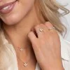9ct White Gold Brilliant Cut Diamond 0.73ct Cluster Ring
