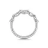 9ct White Gold 0.37ct Diamond Cluster Ring