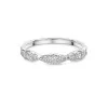 9ct White Gold 0.15ct Diamond Cluster Ring