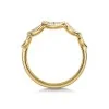 9ct Yellow Gold 0.32ct Diamond Cluster Ring