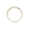 18ct Yellow Gold Brilliant Cut 0.31ct Diamond Twist Eternity Ring