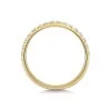 18ct Yellow Gold 0.25ct Round Brilliant Claw Set Diamond Eternity Ring
