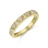 18ct Yellow Gold Round Brilliant 0.20ct Fancy Diamond Eternity Ring