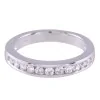 18ct White Gold Approx 0.33ct Round Brilliant Diamond Eternity Ring