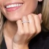18ct White Gold 1.55ct Diamond Marquise Eternity Ring