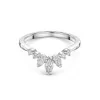 18ct White Gold Mix Cut 0.37ct Diamond Shaped Eternity Ring