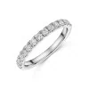 Platinum Round Brilliant Cut 0.50ct Diamond Eternity Ring