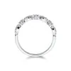 Platinum 0.23ct Fancy Band Diamond Eternity Ring