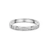 Platinum 0.25ct Round Brilliant 10 Stone Diamond Eternity Ring