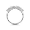 Platinum 0.75ct Round Brilliant Diamond 7 Stone Eternity Ring
