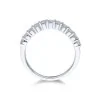9ct White Gold Brilliant Cut 0.70ct Diamond Shaped Eternity Ring
