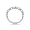 9ct White Gold Princess Cut 0.50ct Diamond Eternity Ring 