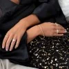 18ct Yellow Gold Brilliant and Baguette Cut 1.10ct Diamond Ring