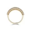 18ct Yellow Gold Brilliant and Baguette Cut 1.10ct Diamond Fancy Band 3