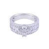 18ct White Gold 1.50ct Diamond Fancy Band