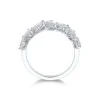 18ct White Gold Pear Cut 1.55ct Diamond Fancy Band