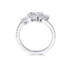 18ct White Gold 0.53ct Mix Cut Diamond Ring