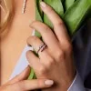 18ct White Gold 0.53ct Mix Cut Diamond Ring