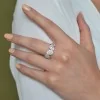 Platinum Brilliant Cut 2.00ct Diamond Fancy Band