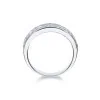 1857 9ct White Gold Brilliant Cut 2.00ct Diamond Fancy Band