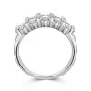 9ct White Gold 1.11ct Diamond Cluster Ring