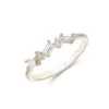 9ct Yellow Gold Baguette 0.20ct Diamond Fancy Band Ring