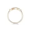 9ct Yellow Gold Baguette 0.20ct Diamond Fancy Band Ring