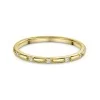 9ct Yellow Gold 0.04ct Round Brilliant Diamond Fancy Band