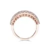 18ct Rose Gold Brilliant and Baguette Cut 2.00ct Diamond Fancy Band