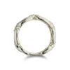 1857 9ct 2 Colour Gold Brilliant Cut 0.50ct Diamond Fancy Band