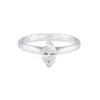 18ct White Gold 0.72ct Marquise Cut Diamond Solitaire Ring
