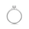 Platinum Tulip Set Round Brilliant 0.50ct Diamond Solitaire Ring