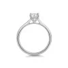 Platinum Tulip Set Round Brilliant 0.75ct Diamond Solitaire Ring