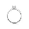 Platinum Princess Cut 0.50ct Diamond Solitaire Ring