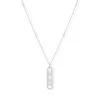 Messika Move 10th PM White Gold 0.74ct Diamond Necklace 10032-YG
