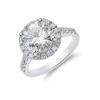 18ct White Gold 3.50ct Diamond Solitaire Ring