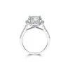 18ct White Gold 3.50ct Diamond Solitaire Ring