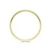 Gents 18ct Yellow Gold 5mm D-Shape Wedding Ring