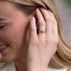 Ladies 18ct Yellow Gold 3mm D-Shape Wedding Ring