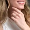 Ladies 18ct Yellow Gold 2.5mm D-Shape Wedding Ring