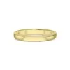 Ladies 18ct Yellow Gold 2.5mm D-Shape Wedding Ring